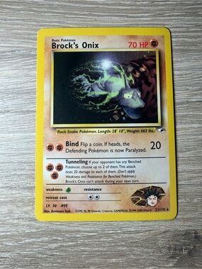 Brock's Onix #21/Pokemon Gym Heroes
